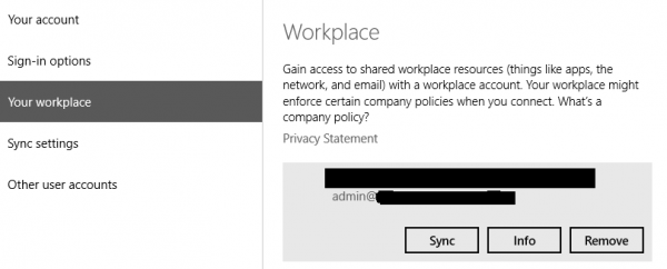 Sync, get information or remove it from Microsoft Intune